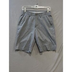 Under Armour Drive 10' Shorts Mens 30 Gray HeatGear Loose Fit Performance Golf